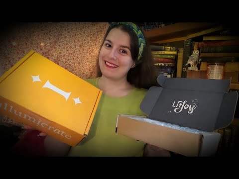 Illumicrate & LitJoy Unboxing 💡📖🦄