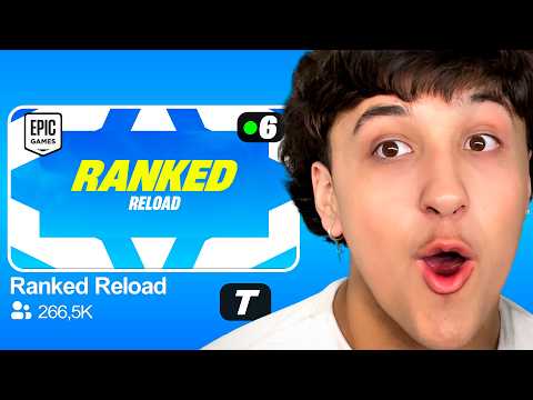 I Tried RANKED Fortnite Reload!