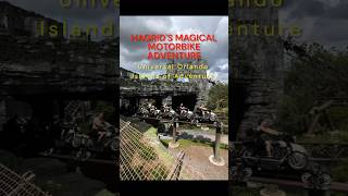 Riding Hagrid’s Coaster #harrypotter #rollercoaster #hagridsmagicalcreaturesmotorbikeadventure