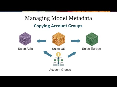 Copying Account Groups with Model Change Management