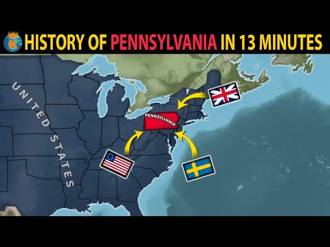 THE HISTORY OF PENNSYLVANIA in 13 Minutes