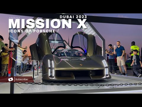 Porsche Mission X - Icons of Porsche event Dubai 2023