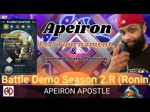 What is the Apeiron Creator challenge and Talon Tournament