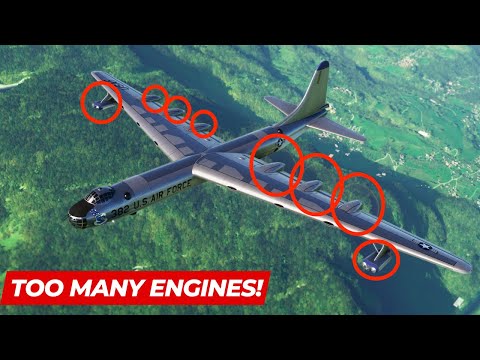 The B-36 Peacemaker Had 10 ENGINES - Why Did It Fail?