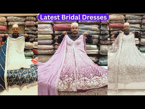 hyderabad bridal dresses BEST Prices Farshi Garara Long Koti Charminar Wedding Shopping