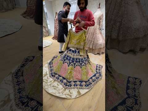 New Look Of Mehndi Lehenga Designs By Us Bridals#dress #viraldress #Usbridals #mehndilehenga