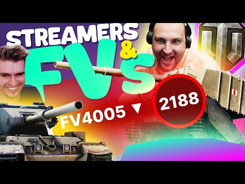 Streamers vs FV4005 / FV215b (183) Compilation Ep. 03 - World of Tanks Funny Moments