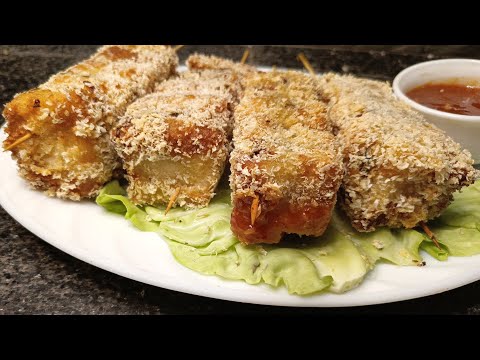 2 Minutes Bread Snacks | Tasty and Easy Snacks Recipes | Evening Snacks | New Recipe | Iftar Recipe