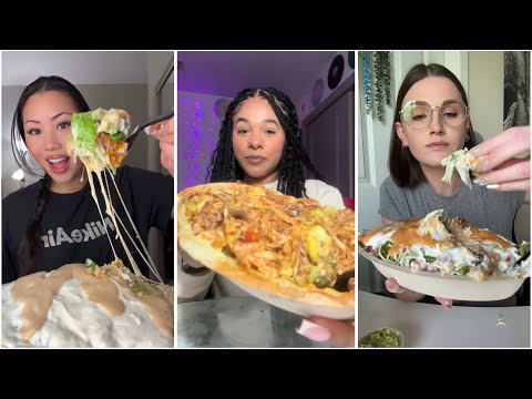 Chipotle burritos bowl Mukbang compilation