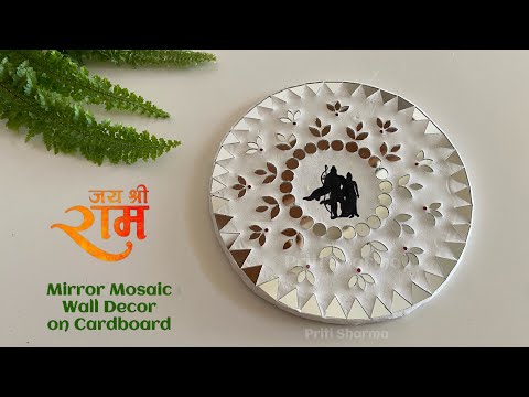 Creating Stunning Mirror Mosaic Art at Home! Mosaic Art Paste Making, Beginners guide @pritisharma