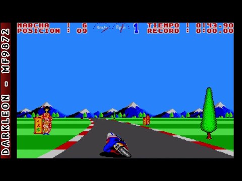 Angel Nieto Pole 500 © 1990 Opera Sport - PC DOS -Gameplay