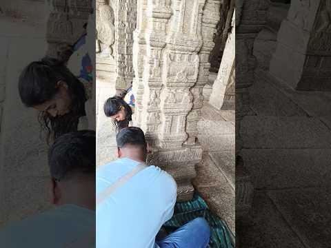 Floating pillar at Veerabhadra Temple, Lepakshi