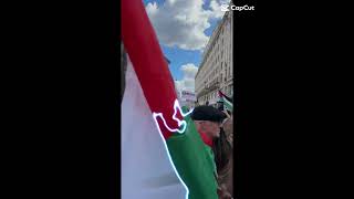 Free Palestine 🇵🇸 will be free in London. #freefire #palestina #londondiaries #bloggers #flag