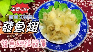 總鋪師如何【發魚翅】小魚翅定型不鬆散不糊化| 在家DIY只需三步驟/便宜簡單一學就會