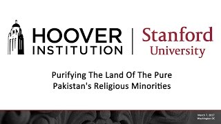 Purifying The Land Of The Pure: Pakistan's Religious Minorities