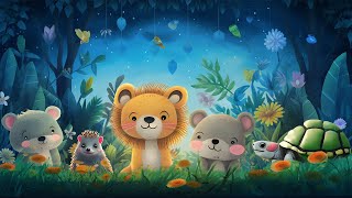 Good Night Sleep Tight🌜🦁 | Calming Bedtime Stories for Toddlers and Babies | Bow Tie Cookies