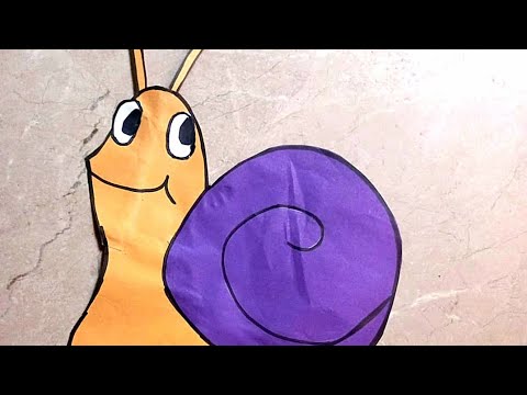 Draw Snail For Kids||Easy Drawing||#kidsvideo #drawing#drawingforkids #coloring#colour #colouringfun