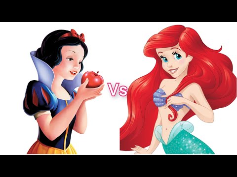 Snow white Vs Ariel.