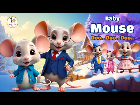 Baby Mouse Doo Doo Doo Kids Song | Nursery Song | Polo Pal Rhymes #kidssongs #nurseryrhymes