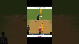 Best In swing Yorker 😱 Real Cricket 24#rc24newupdate#shorts