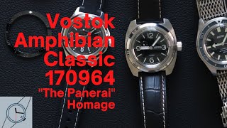 The Vostok Amphibian Sandwich Dial Reference 170964 - Best Panerai "non homage" homage?