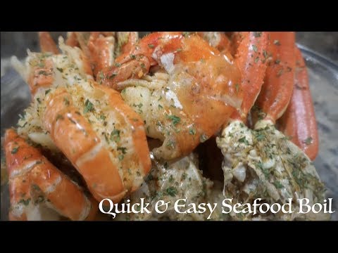 Quick & Easy Seafood Boil Recipe | Giant Lobster Shrimp | Snow Crab Legs | Southern Smoke Boss