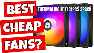 Cheap ARGB PC Fans But There IS A Cost Thermalright TL C12C S 3 Pack