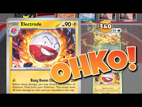 This new combo is perfect for Electrode! HUGE OHKOs for one Energy