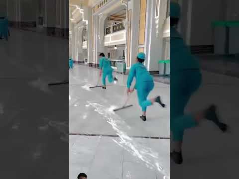 Cleaning Haram Paak MashAllah