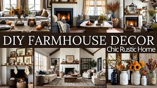 Top 10 Farmhouse Ideas on a Budget | Affordable Rustic Decor Tips