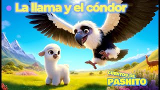 La Llama y el cóndor, cuentos infantiles, historias para niños