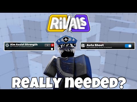 Do You Really Need AIM ASSIST and AUTO SHOOT? (Roblox Rivals)