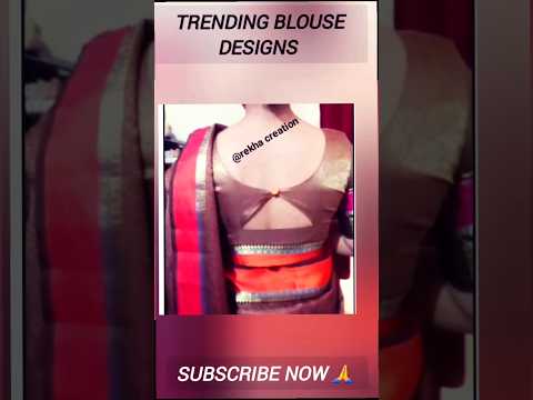 Trending Blouse designs #blousedesign #shortsfeed #trendingshorts #rekhacreation #vairalshort