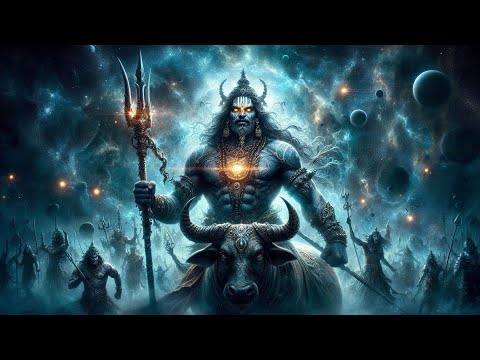 Divine Duo: Lord Mahakaal and Nandi in Mystical Realms | Stunning AI Art Lookbook