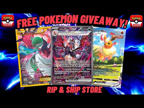 🔴Live - Celebrate TGIF With Free Pokémon Card Giveaways & Rip & Ship Store!