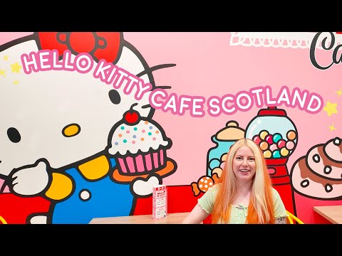 ☆Hello Kitty Popup Cafe in Scotland!☆