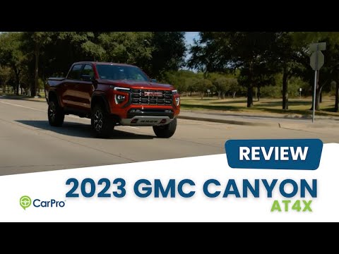 2023 GMC Canyon AT4X Review and Test Drive