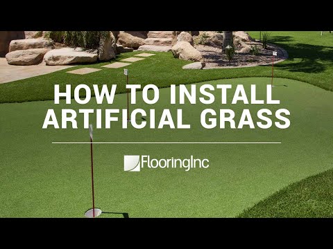 How to Install Artificial Grass- Flooring Inc.