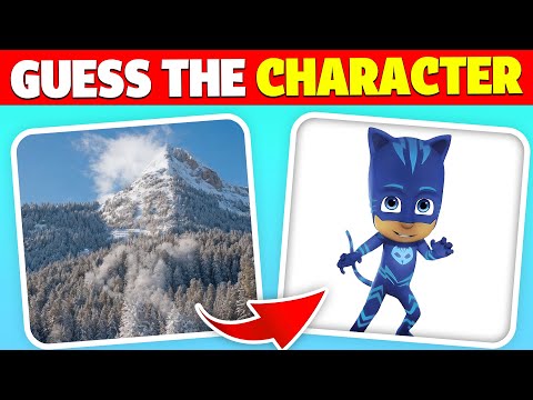 Guess the REAL PJ Masks Movie Characters by Squinting Your Eyes😉🦸! | Cat Boy, Owlette, Romeo, Gekko