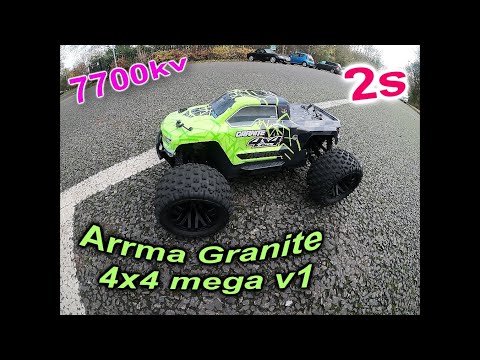 Arrma Granite 4x4 Mega v1, Fake Castle 7700kv