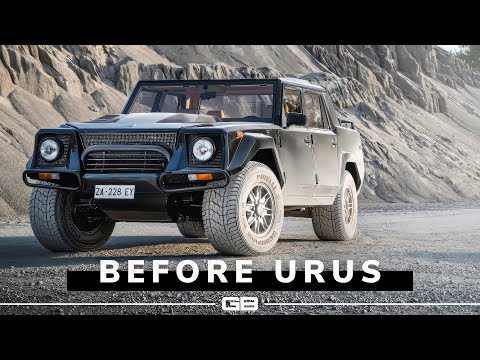 Lamborghini LM002: The WORLD'S FIRST LUXURY SUV