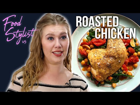 How a Food Stylist Makes “Work From Home” Roast Chicken | Food Styling at Home | Well Done