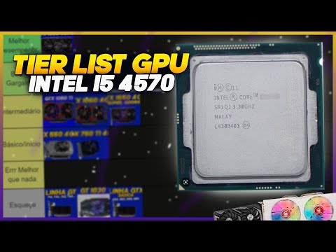 QUAL É A MELHOR PLACA DE VIDEO PARA JOGAR COM UM I5 4570? RANKEANDO GPU - TIER LIST #4