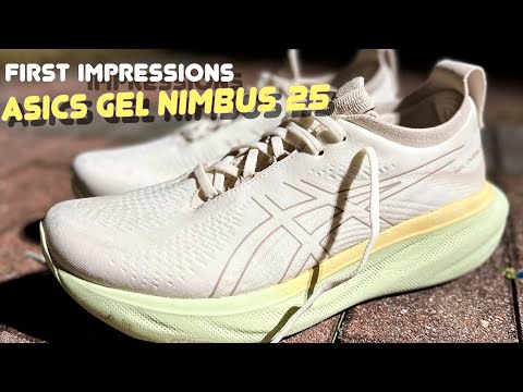 FIRST IMPRESSIONS: ASICS GEL NIMBUS 25