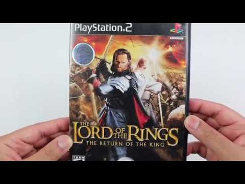 The Lord of the Rings: The Return of the King PS2 Unboxing