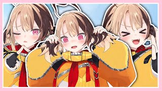 Different Kinds Of Gigi's Reaction While Playing MiSide...【Gigi Murin / HoloEN】