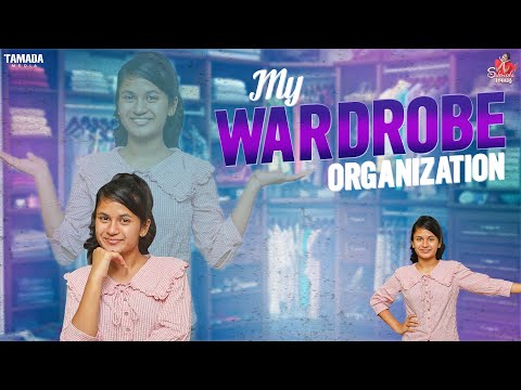 My Wardrobe Tour 🤷‍♀️ & Organisation || Sahrudafruity || Tamada