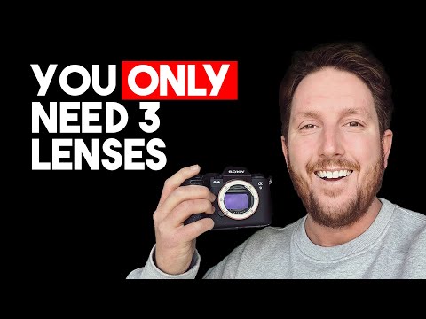 The Sony Trinity of Lenses