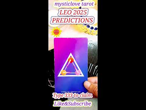 💜LEO 2025 PREDICTIONS - What Can You Expect?✨️#tarot#shorts#leo2025prediction#leooverview2025