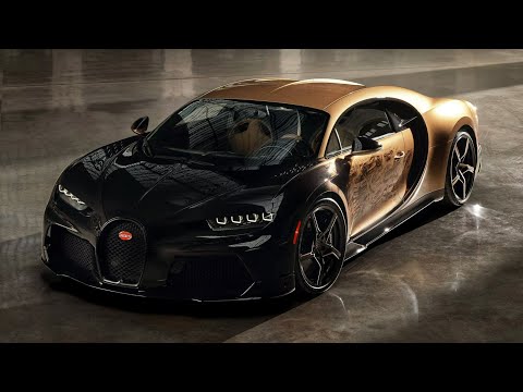 Bugatti Chiron Super Sport Golden Era - Features Hand Drawn Livery